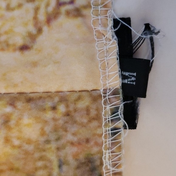 Japanese Tan Five Point Sleeved Kimono Jacket Size M - Picture 6 of 9